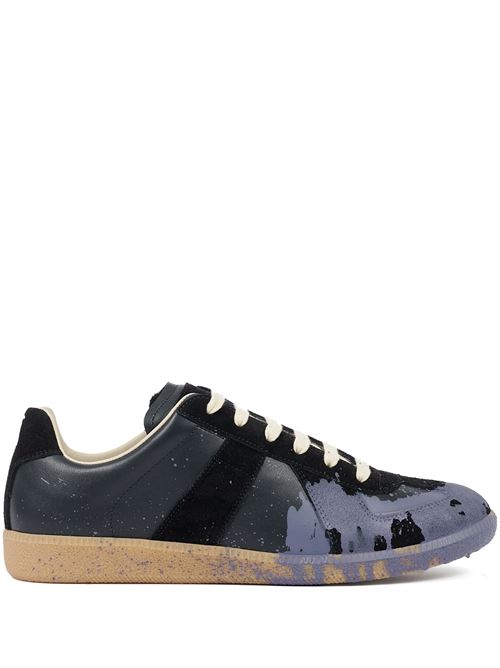 Black/steel blue sneakers Maison Margiela | S57WS0481P6230H0A66